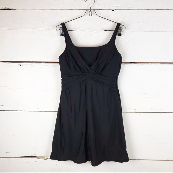 Lands end swim dresskini one piece dress 14 Long - Picture 4 of 6